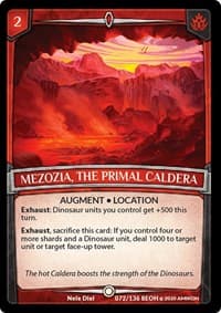 Mezozia, the Primal Caldera