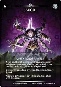 Shardwork Arbiter (Serial Numbered)