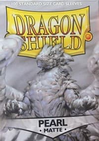 Dragon Shield Matte Sleeves - Pearl (100-Pack) (2018 Gen Con Exclusive)