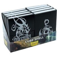 Dragon Shield Cube Shell - Black (Holds 20)