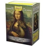 Dragon Shield Limited Edition Brushed Art Sleeves - Mona Lisa (100-Pack)