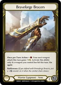 Braveforge Bracers (Golden) - FAB006