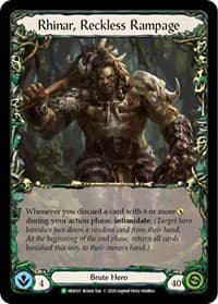 Rhinar, Reckless Rampage (Rainbow) - HER021