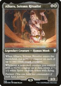 Alharu, Solemn Ritualist (Foil Etched)
