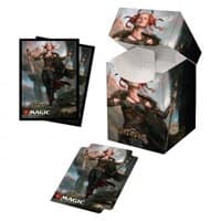 Commander Legends Jeska, Thrice Reborn Deck Protector Sleeve & Deck Box Combo for Magic The Gathering
