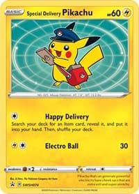 Special Delivery Pikachu - SWSH074
