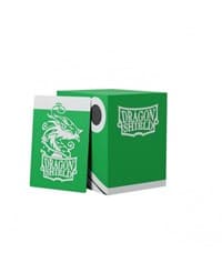 Dragon Shield Double Shell - Green/Black (Holds 100+)