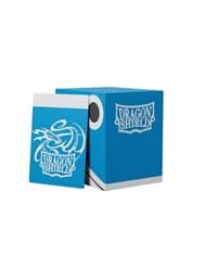 Dragon Shield Double Shell - Blue/Black (Holds 100+)