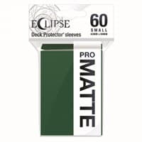PRO-Matte Eclipse Small Deck Protector Sleeves - Forest Green (60-Pack)