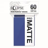 PRO-Matte Eclipse Small Deck Protector Sleeves - Pacific Blue (60-Pack)