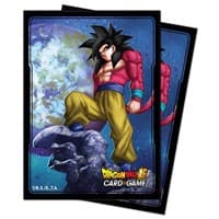 Dragon Ball Super SS4 Son Goku Standard Size Deck Protector (100-Pack)
