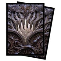 Kaldheim Stylized Planeswalker Symbol Standard Deck Protectors for Magic (100-pack)
