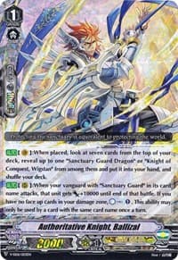 Authoritative Knight, Ballizal (RRR Foil)