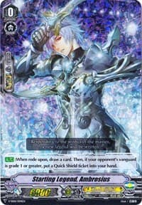 Starting Legend, Ambrosius (RRR Foil)