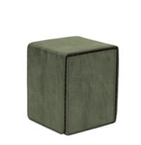 Suede Collection Alcove Flip Box - Emerald