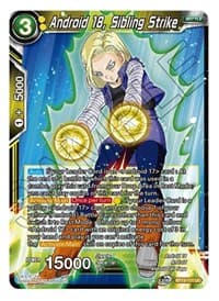 Android 18, Sibling Strike