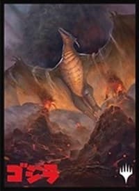 Magic: The Gathering Player's Card Sleeve - Ikoria: Lair of Behemoths - Rodan, Titan of Winged Fury (80-Pack)