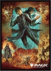 Magic: The Gathering Player's Card Sleeve - Zendikar Rising - Jace, Mirror Mage (80-Pack)
