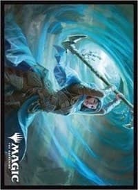 Magic: The Gathering Player's Card Sleeve - Zendikar Rising - Sea Gate Stormcaller (80-Pack)