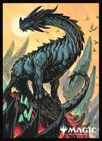Magic: The Gathering Player's Card Sleeve - Ikoria: Lair of Behemoths - Cloudpiercer (80-Pack)