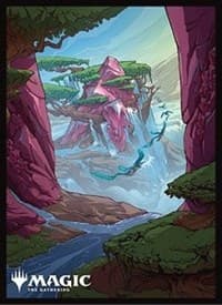 Magic: The Gathering Player's Card Sleeve - Ikoria: Lair of Behemoths - Triome Ketria (80-Pack)