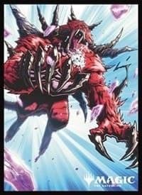 Magic: The Gathering Player's Card Sleeve - Ikoria: Lair of Behemoths - Snapdax, Apex of the Hunt (80-Pack)