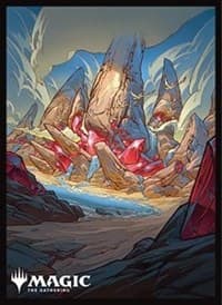 Magic: The Gathering Player's Card Sleeve - Ikoria: Lair of Behemoths - Triome Raugrin (80-Pack)