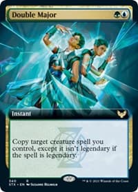 Double Major (Extended Art)