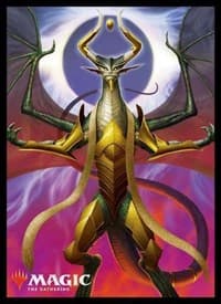 Magic: The Gathering Player's Card Sleeve - War of the Spark - Nicol Bolas, Dragon-God (80-Pack)