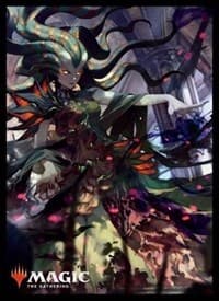Magic: The Gathering Player's Card Sleeve - War of the Spark - Vraska, Swarm's Eminence (80-Pack)