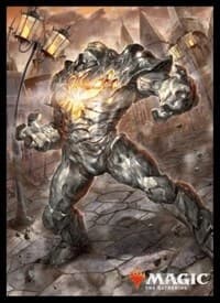 Magic: The Gathering Player's Card Sleeve - War of the Spark - Karn, the Great Creator (80-Pack)