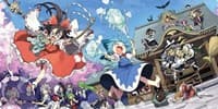Bushiroad Rubber Mat (Horizontal) Touhou LostWord - Lively Grounds