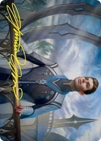 Star Pupil Art Card (Gold-Stamped Signature)