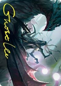 Specter of the Fens Art Card (Gold-Stamped Signature)
