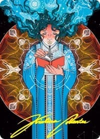 Memory Lapse Art Card (Gold-Stamped Signature)