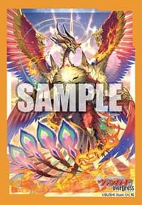 Bushiroad Sleeve Collection Mini: Cardfight!! Vanguard overDress - Chakrabarthi Divine Dragon, Nirvana (50-Pack)