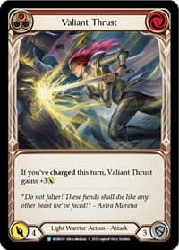 Valiant Thrust (Red)