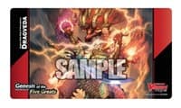 Cardfight!! Vanguard overDress Preorder Playmat: Genesis of the Five Greats - Dragon Deity King of Resurgence, Dragveda
