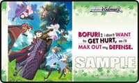 Weiss Schwarz Preorder Stitched Playmat - BOFURI: I Don't Want to Get Hurt, so I'll Max Out My Defense