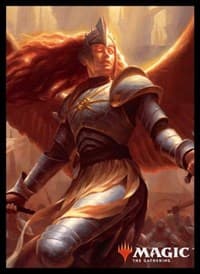 Magic: The Gathering Player's Card Sleeve - Guilds of Ravnica - Aurelia, Exemplar of Justice (80-Pack)
