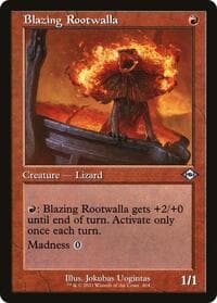 Blazing Rootwalla (Retro Frame)