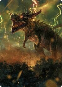 Thrasta, Tempest's Roar Art Card (42/81)