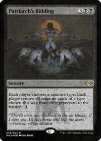 Patriarch's Bidding (Foil Etched)