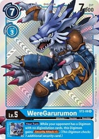 WereGarurumon - ST2-08 (Official Tournament Pack Vol.2)