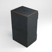 GameGenic Stronghold XL Convertible Deck Box - Black/Orange (Holds 200+)
