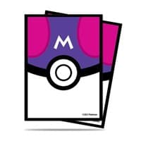Pokemon Deck Protector Master Ball (65-Pack)