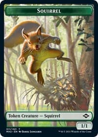 Squirrel // Crab Double-Sided Token