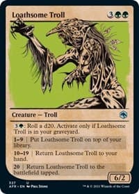 Loathsome Troll (Showcase)