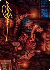 Long Rest Art Card (Gold-Stamped Signature)