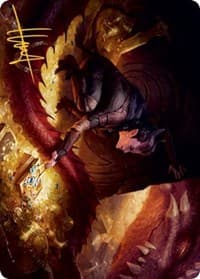Hoard Robber Art Card (Gold-Stamped Signature)
